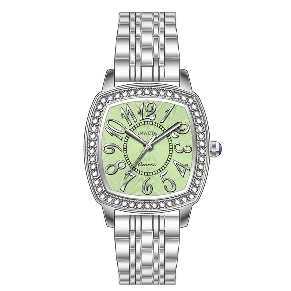 Invicta Wildflower Women's Watch Green Face - 31mm Steel 69362 New